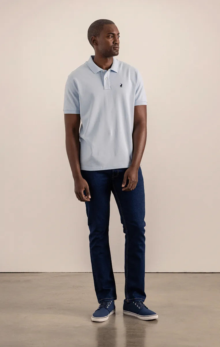 Simon Straight Leg Denim in Indigo