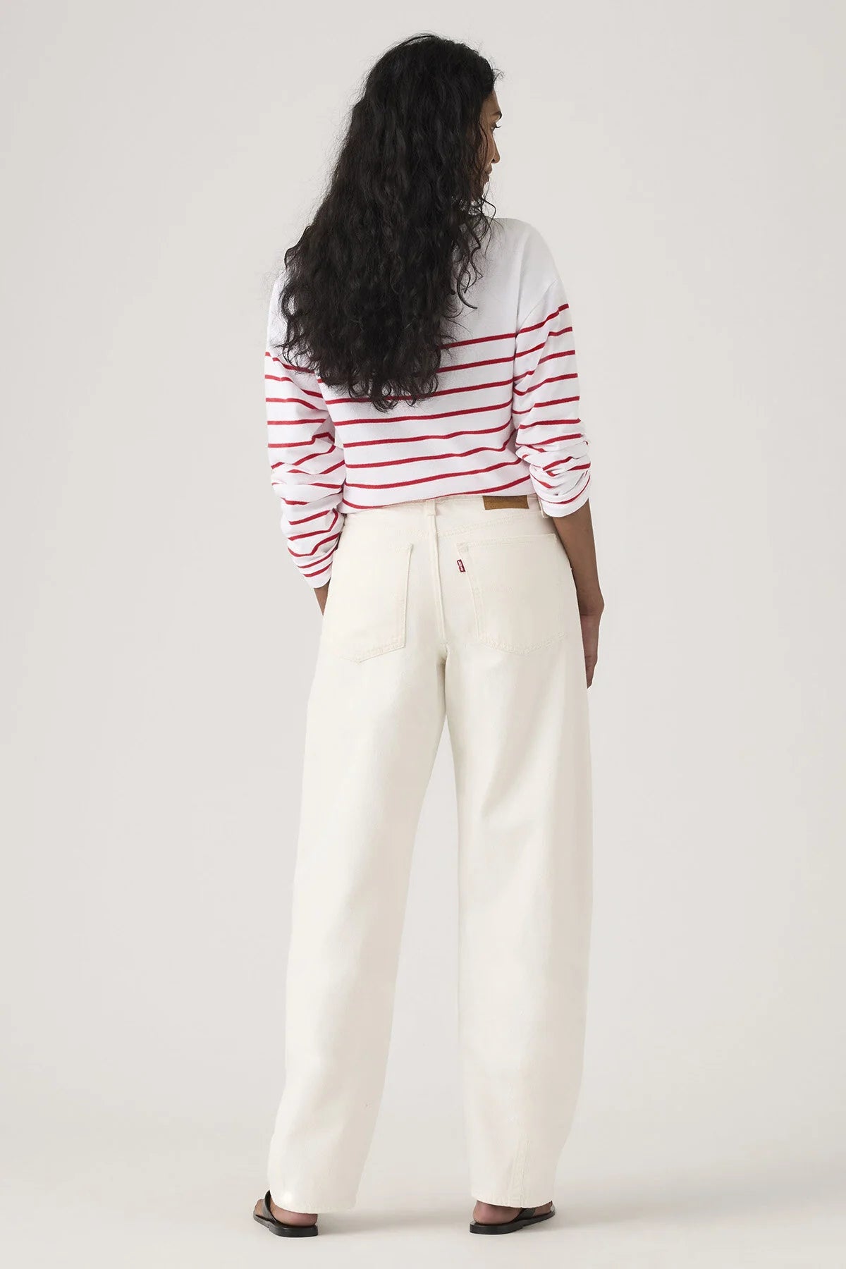 Baggy Dad Barrel Jeans in Truth Slip