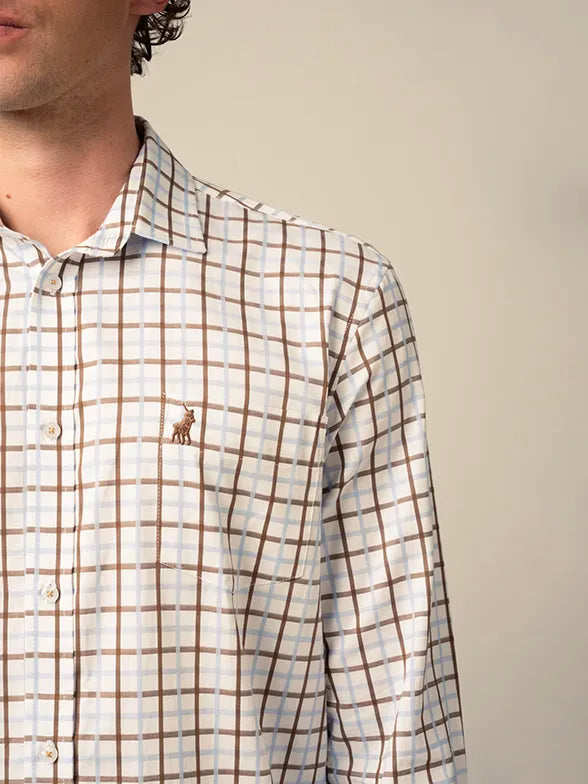 Easy Care Shirt in Small Check