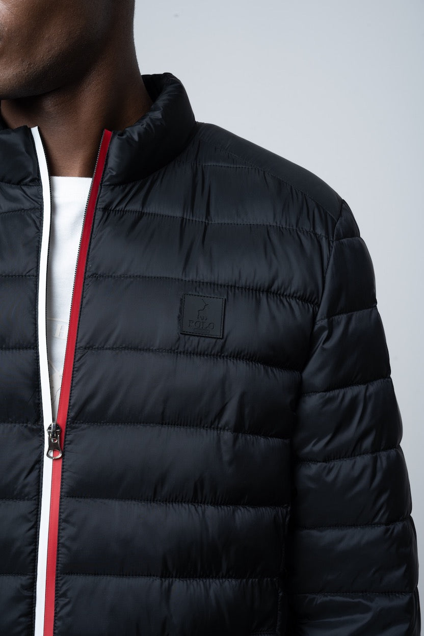 Rocky Puffer Jacket in Black