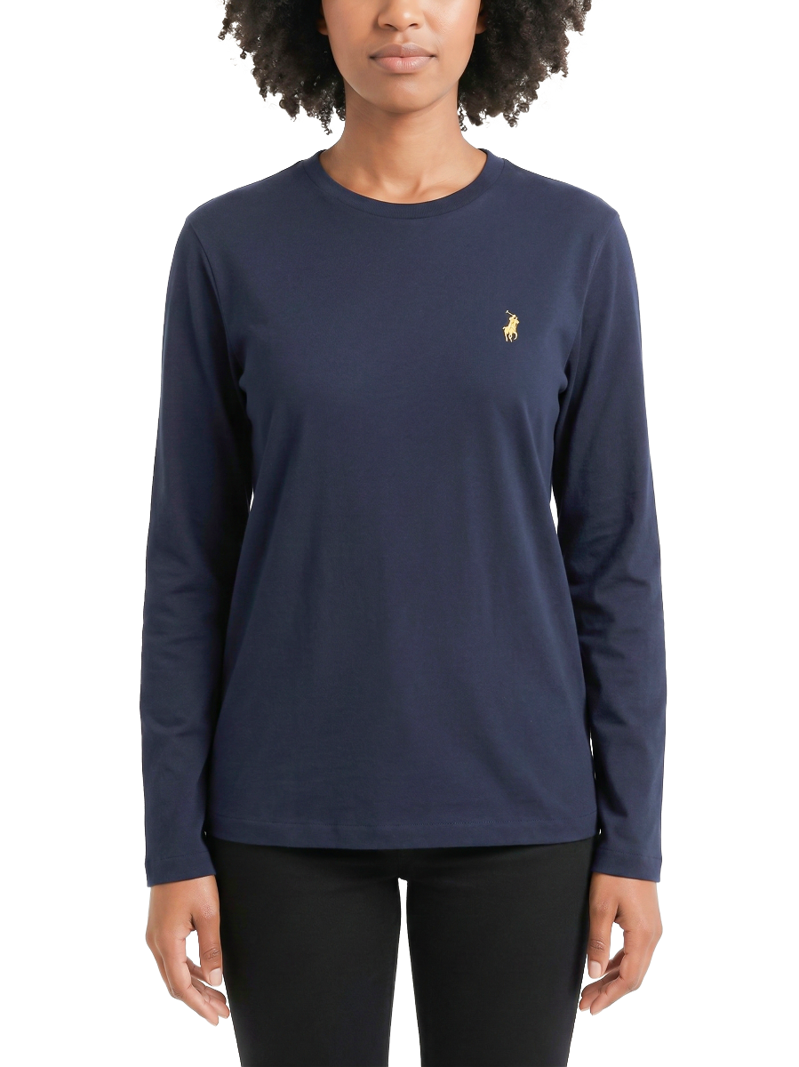 Alice Long Sleeve Tee in Navy