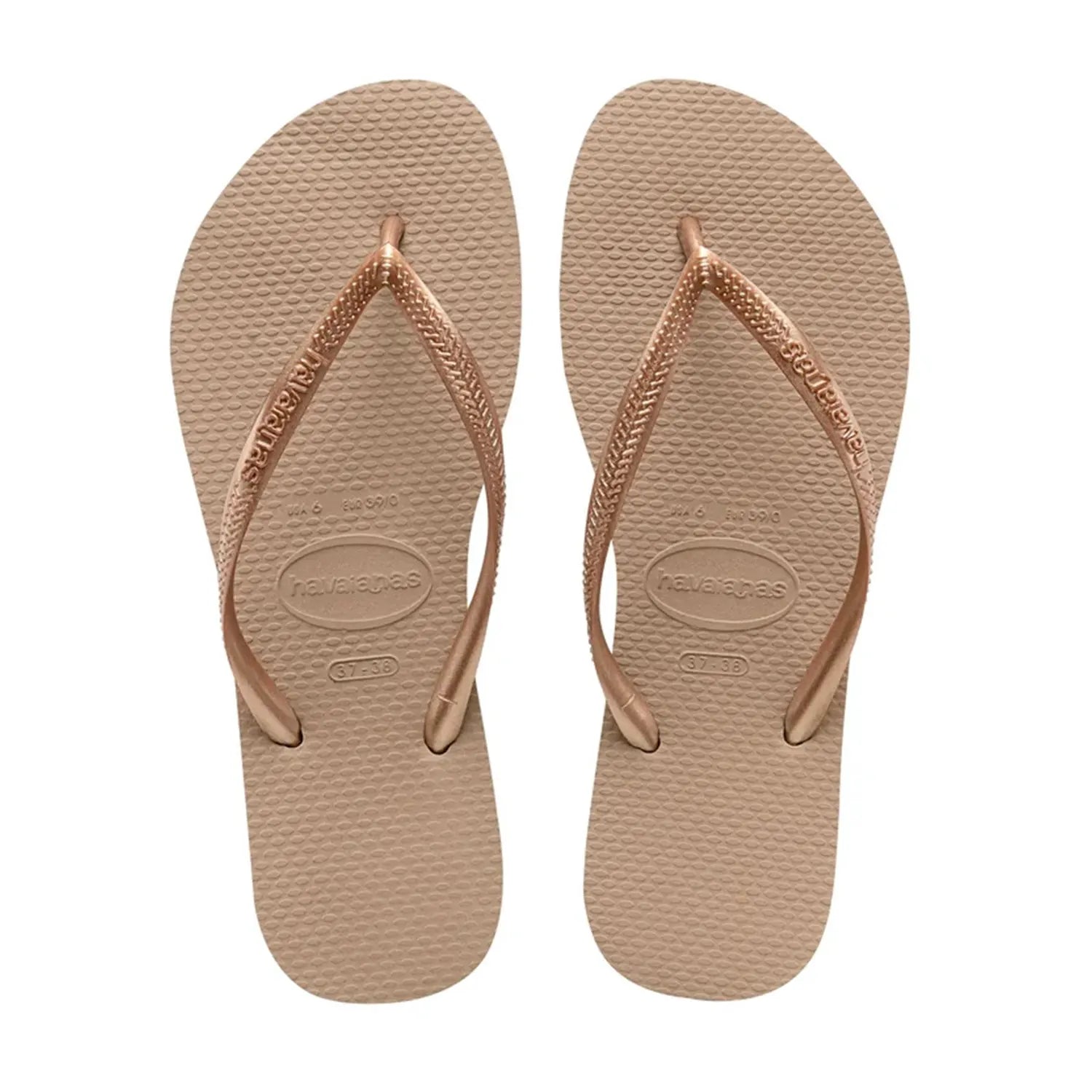 Havaianas Slim in Rose Gold