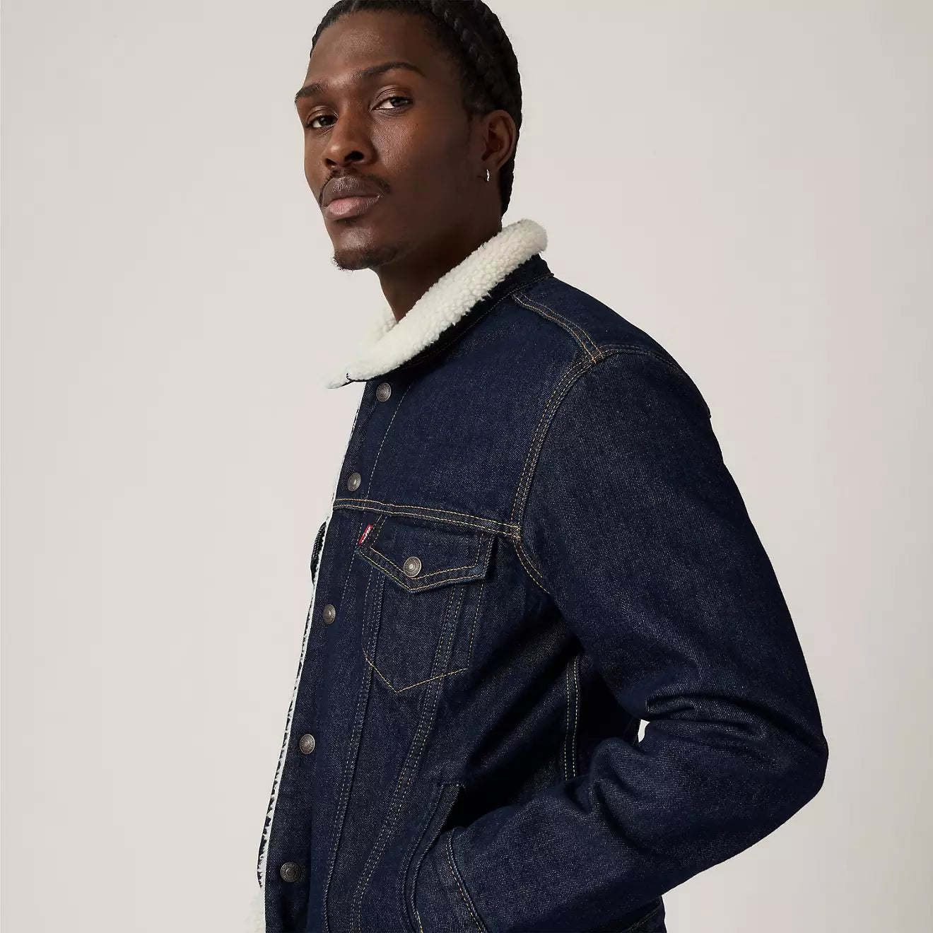 Type 3 Sherpa Jacket in Give It A Rinse