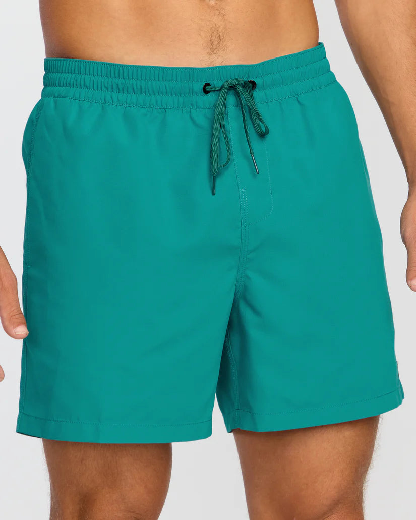 All Day Layback Volley Short in Real Teal