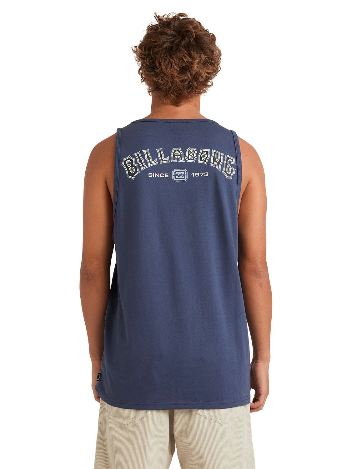 Bracket Arch Tank Top in Dark Navy