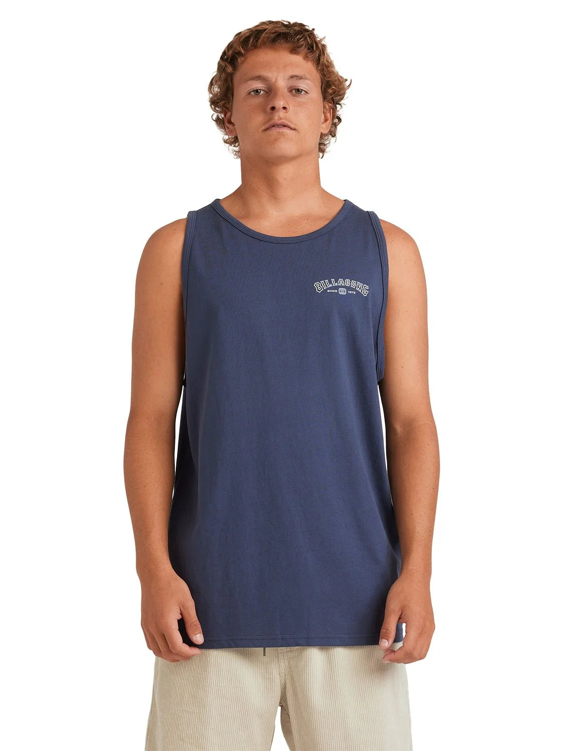 Bracket Arch Tank Top in Dark Navy