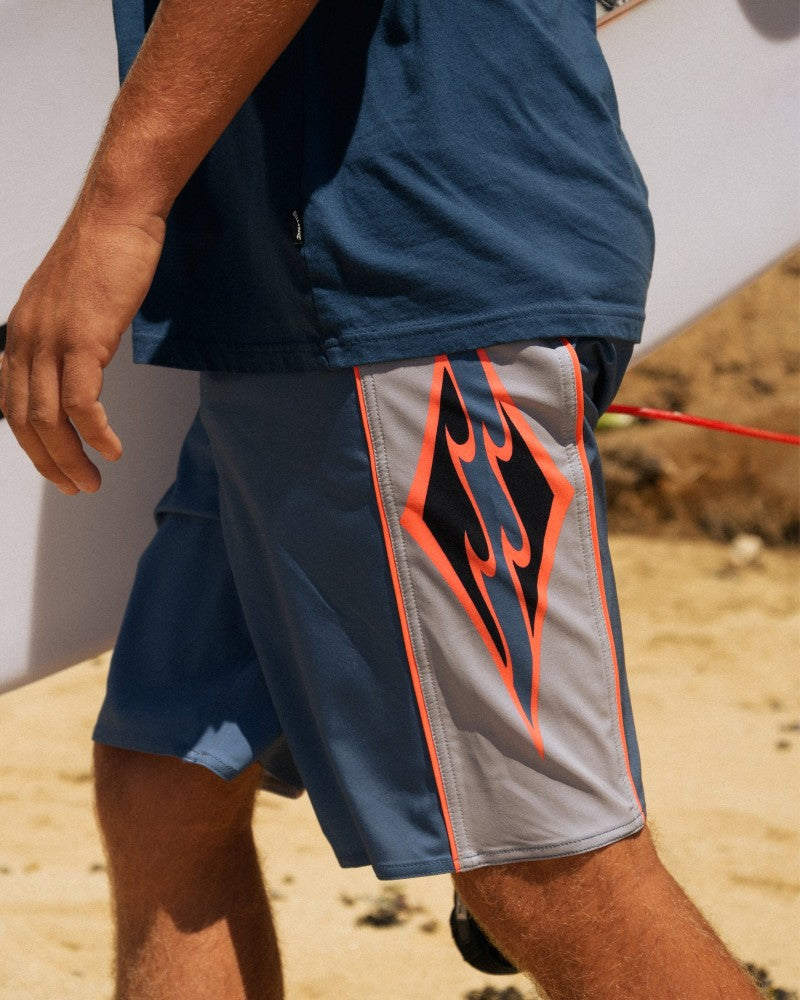 New Wave Pro Boardshort in China Blue