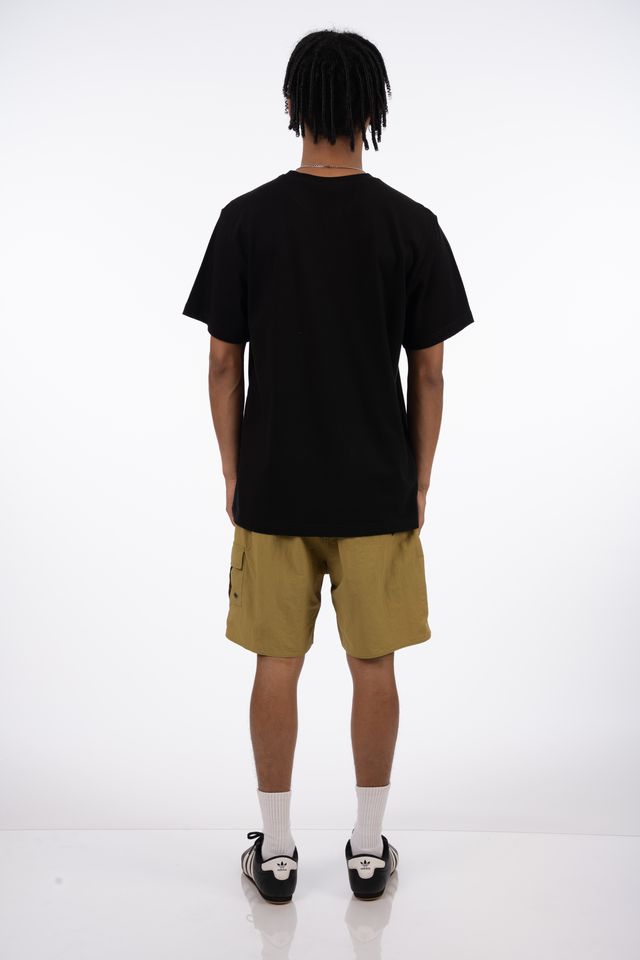 Slide & Glide SS Tee in Black