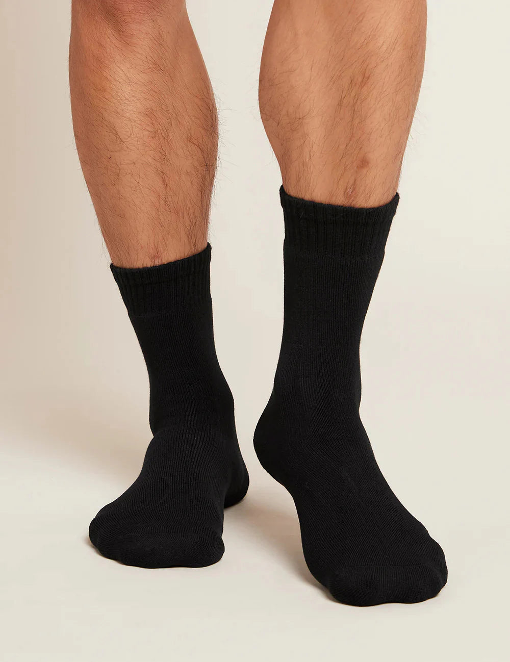 Everyday Crew Socks in Black