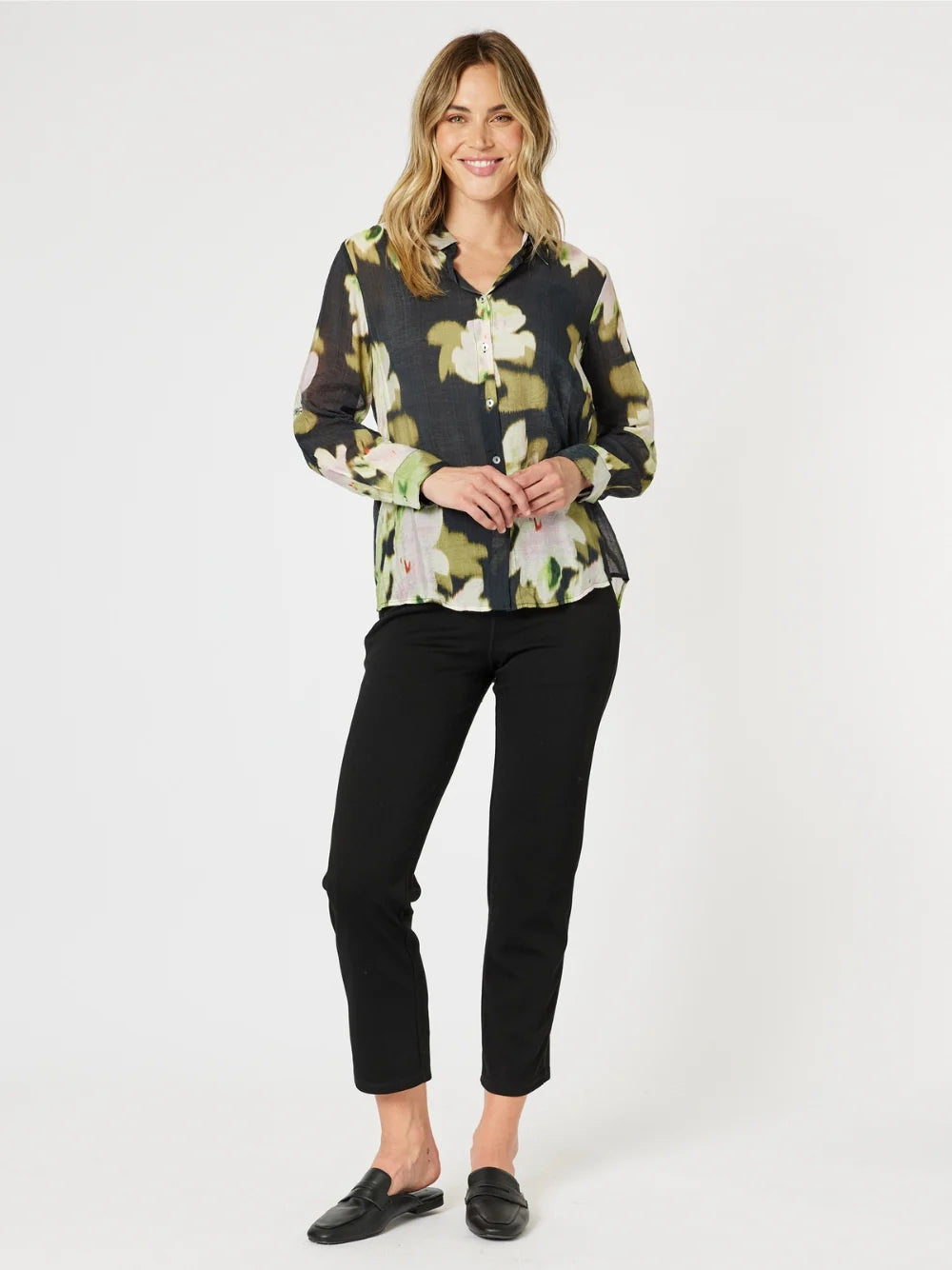 Maggie Floral Print Shirt