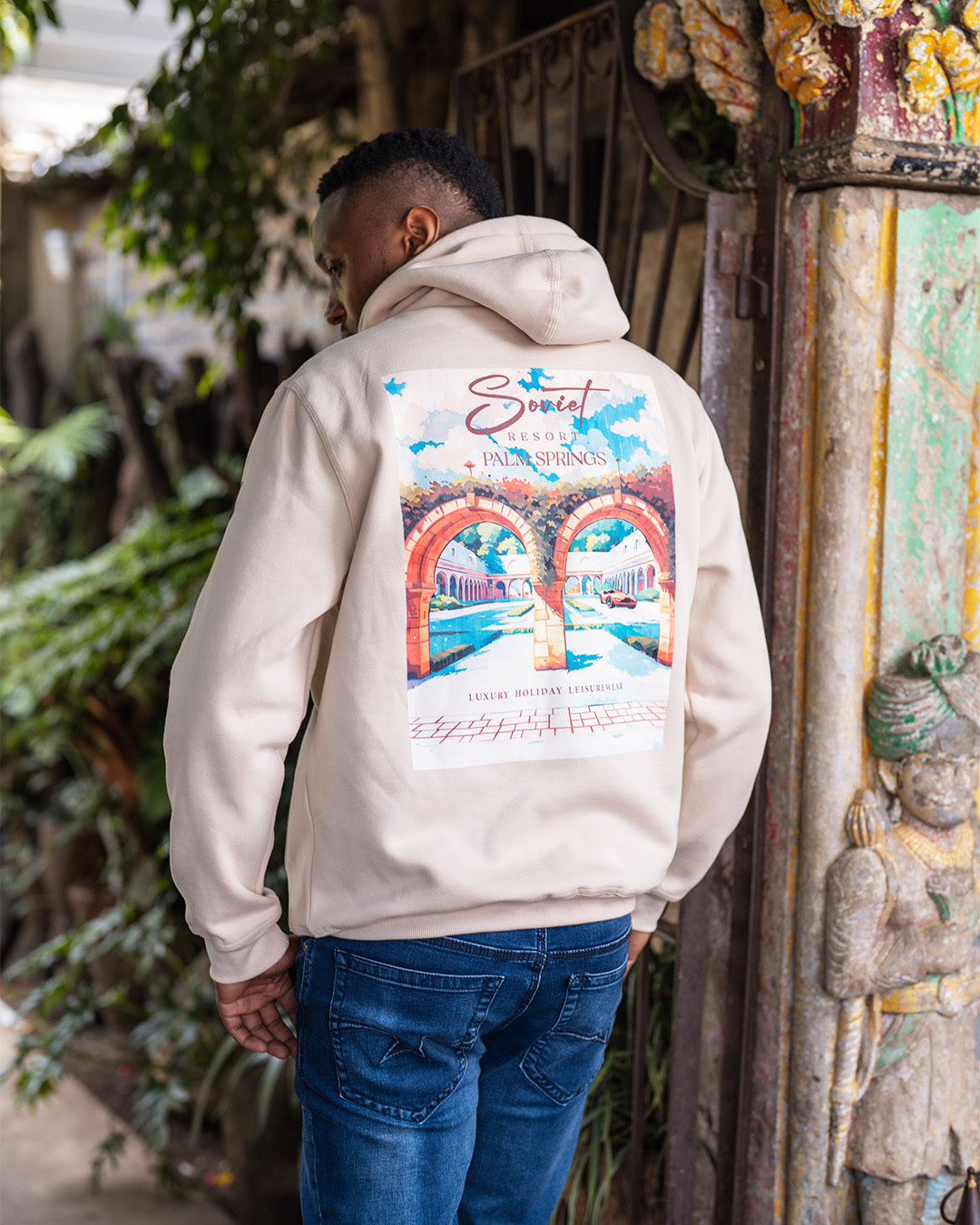 Cannon Hoodie in Ecru