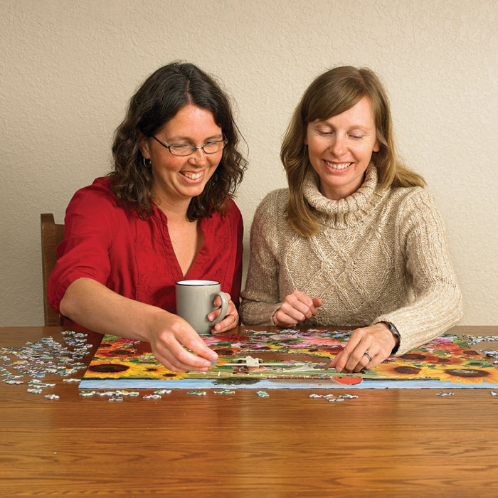 1000 Piece Puzzle- Sunflower Farm