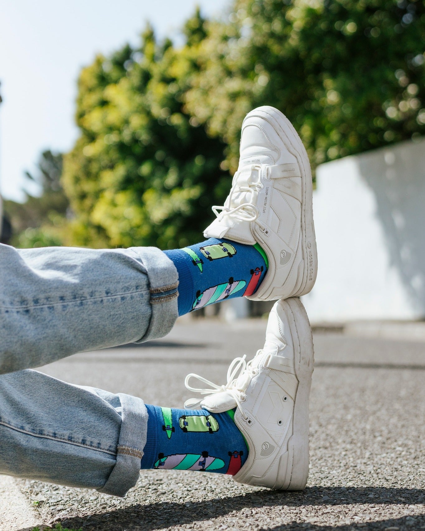 Bamboo Board Life Socks