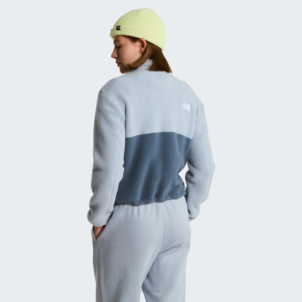 Yumiori 1/4 Zip Fleece Jacket in Granite / Frost Grey & Lemon Mist