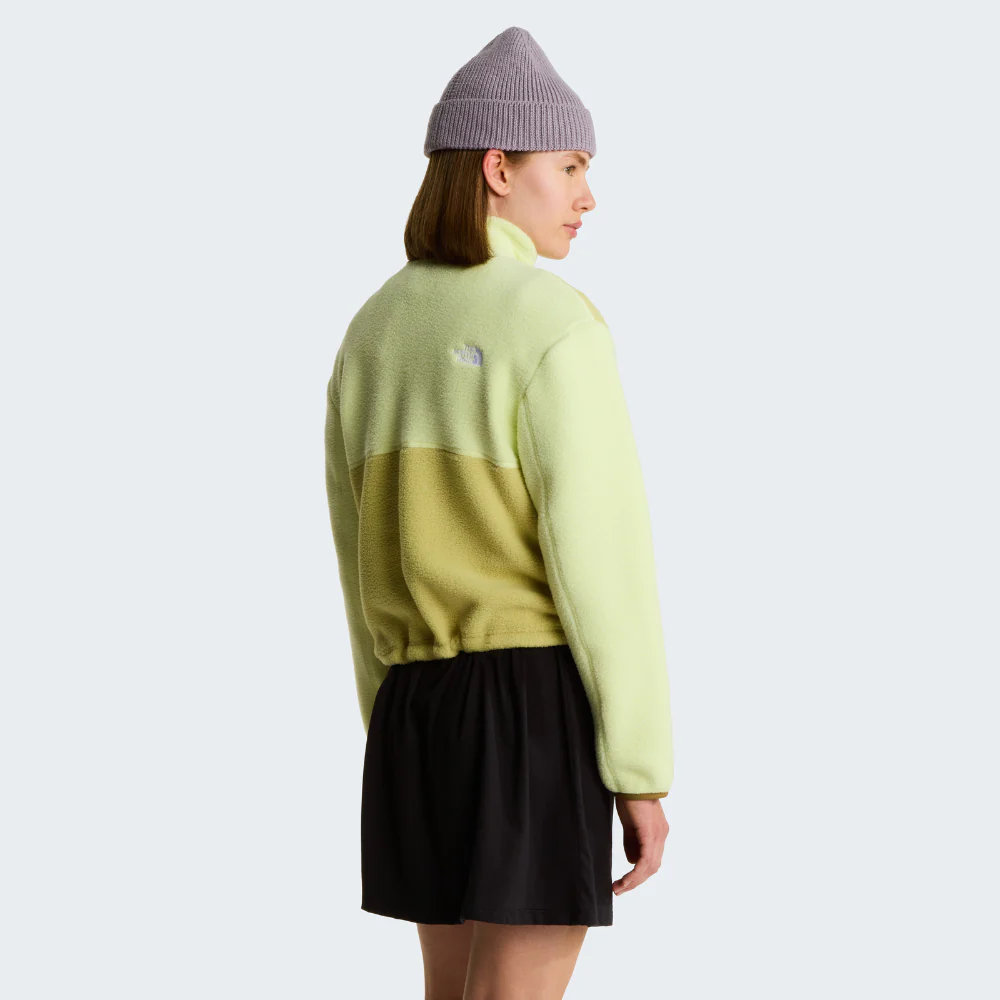 Yumiori 1/4 Zip Fleece Jacket in Pear / Lemon Mist & Cedar