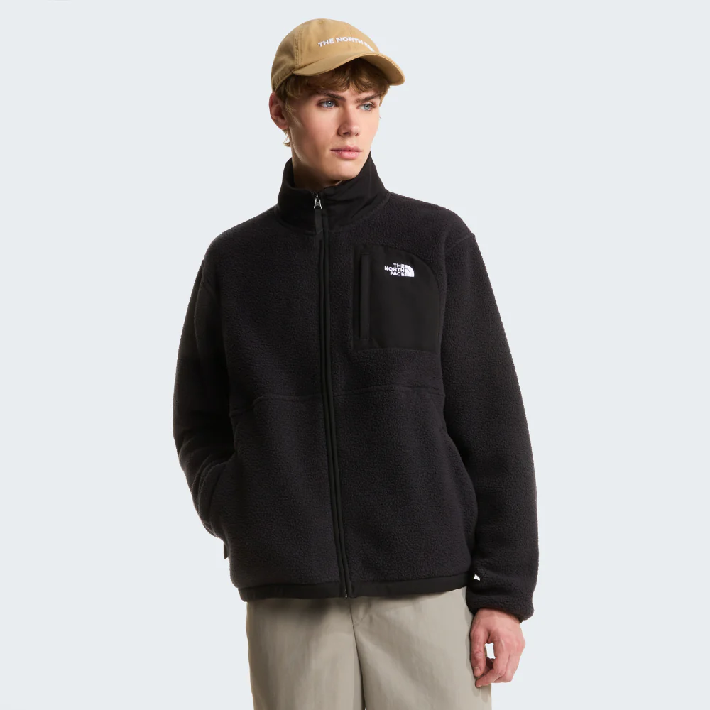 Yumiori Off Peak Full Zip Fleece Jacket in TNF Black