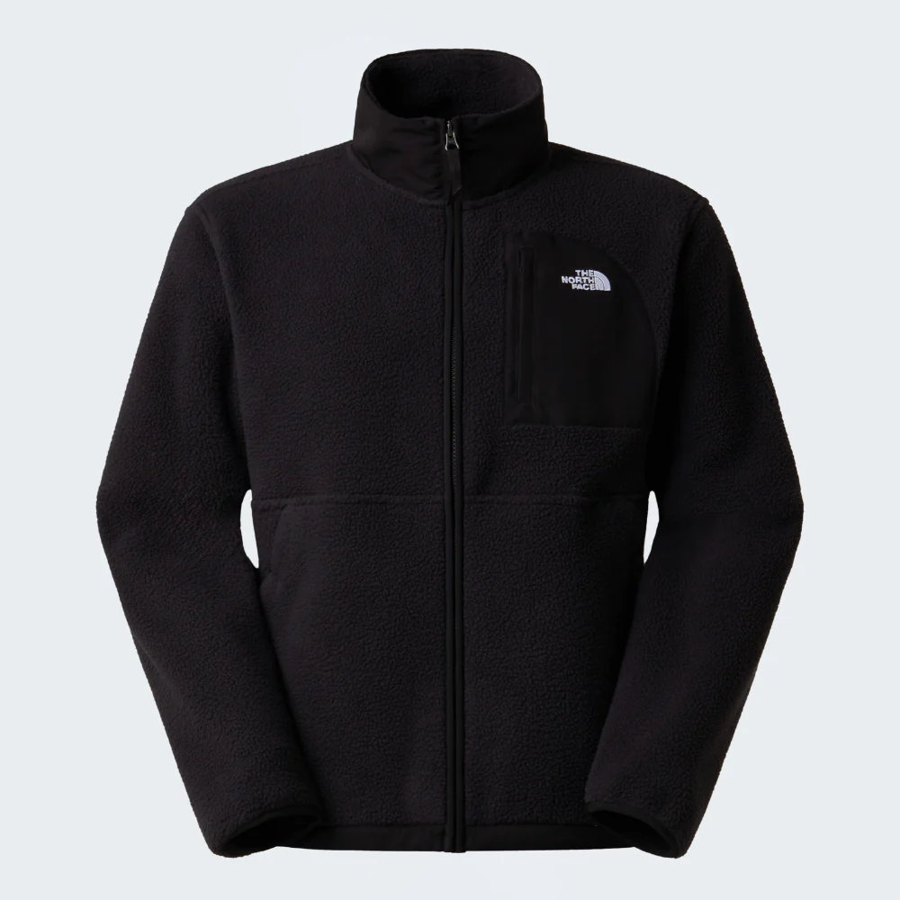 Yumiori Off Peak Full Zip Fleece Jacket in TNF Black
