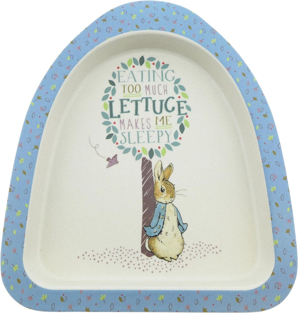 Beatrix Potter Peter Rabbit Bamboo Plate