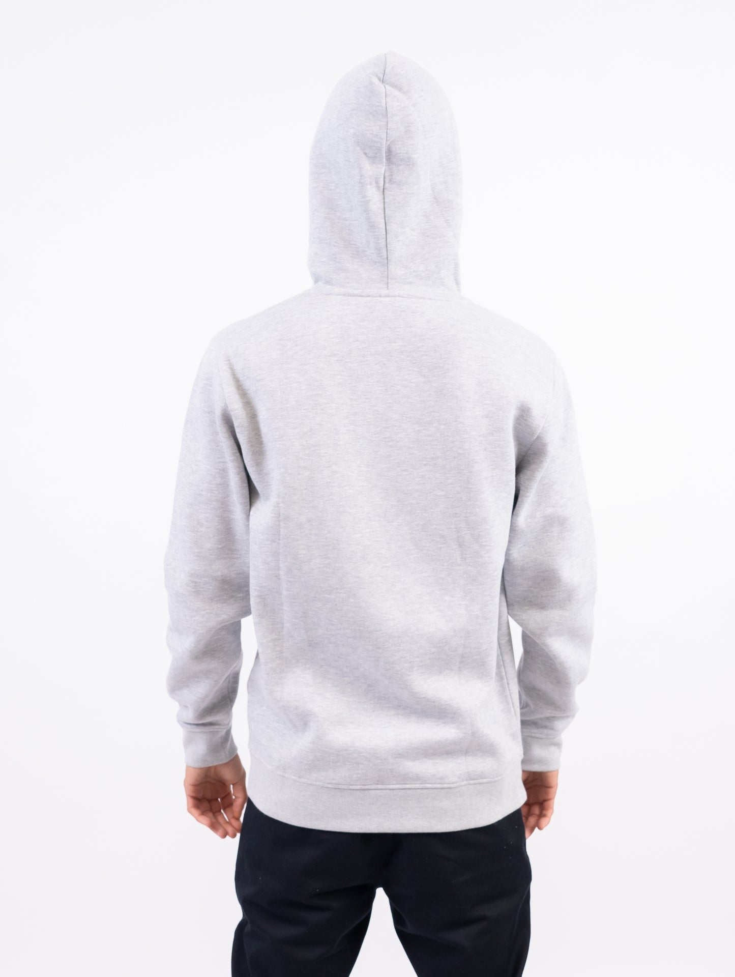 Foreman Fleece Hoodie in Heather Grey