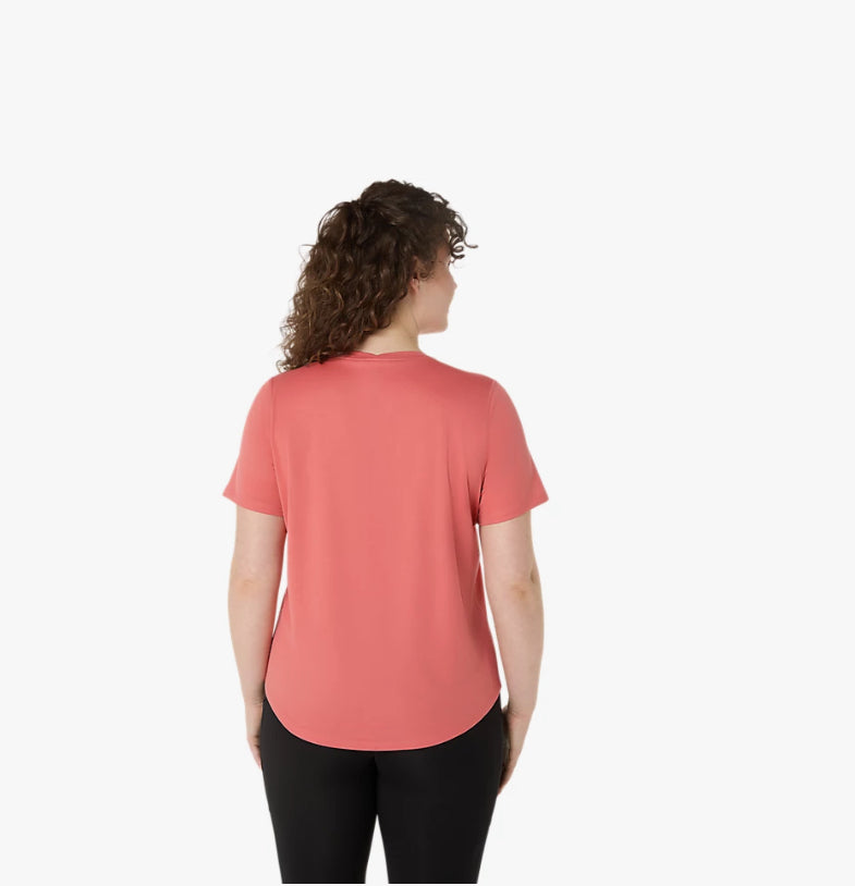 Core SS Top in Dark Pink Clay