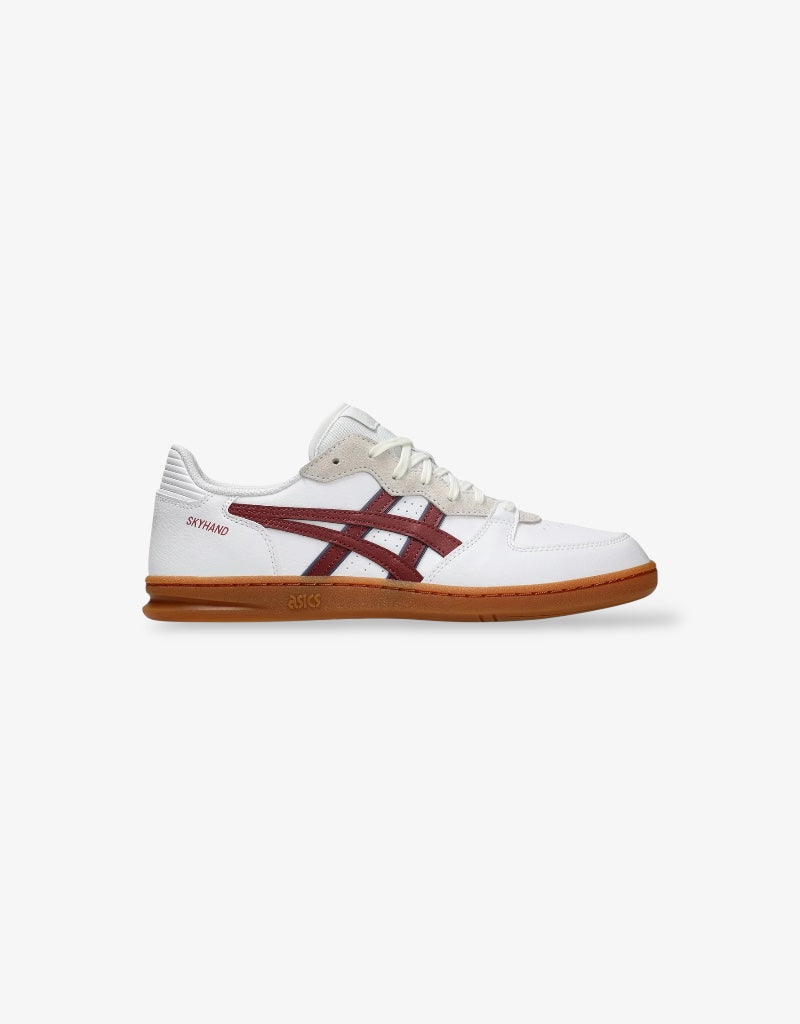 Mens Skyhand OG in White / Brisket Red