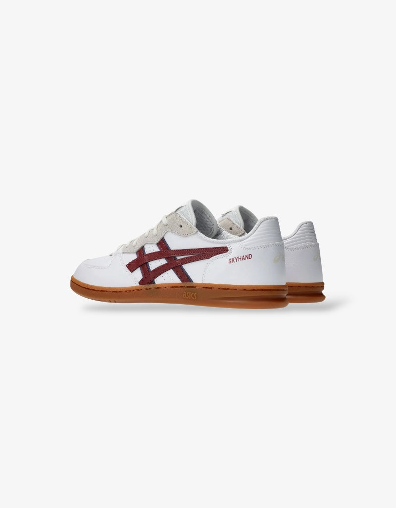 Mens Skyhand OG in White / Brisket Red