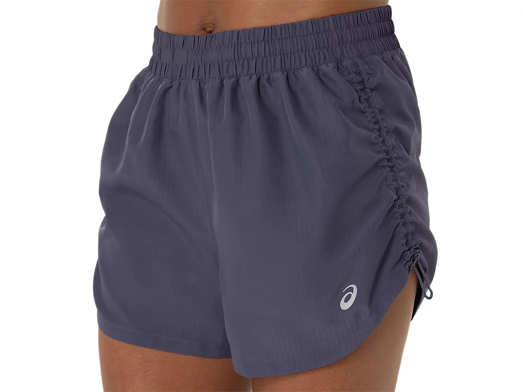 Nagino Run Adjustable 4in Shorts in Indigo Fog