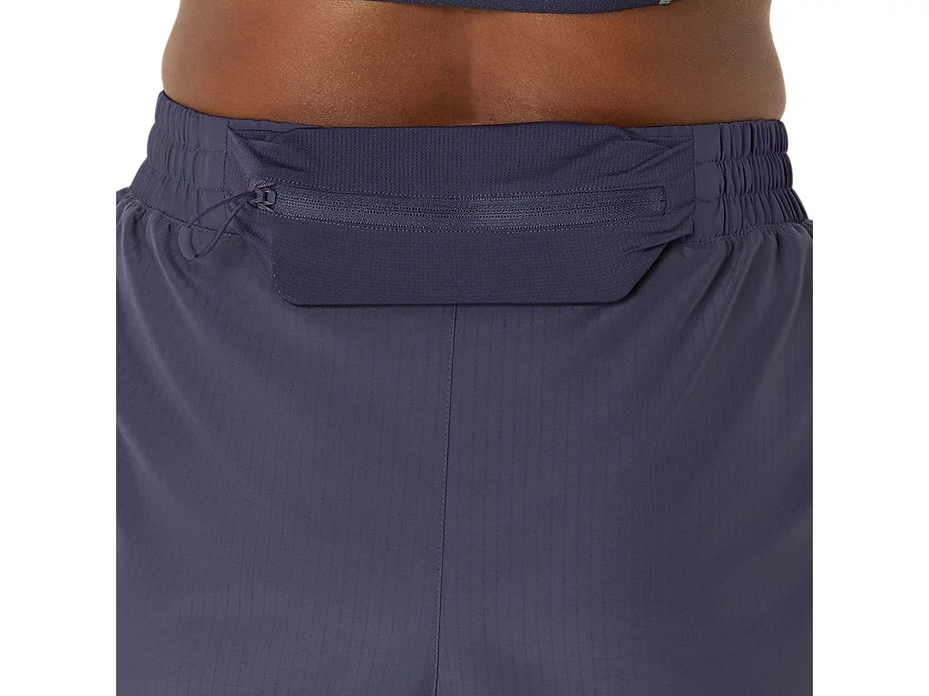 Nagino Run Adjustable 4in Shorts in Indigo Fog