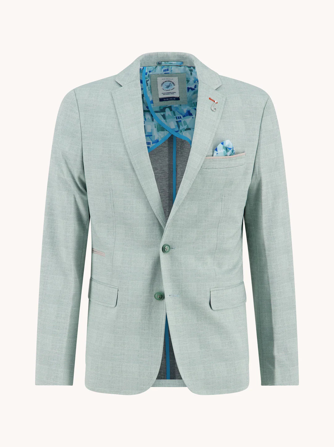 Linen Blazer in Thyme