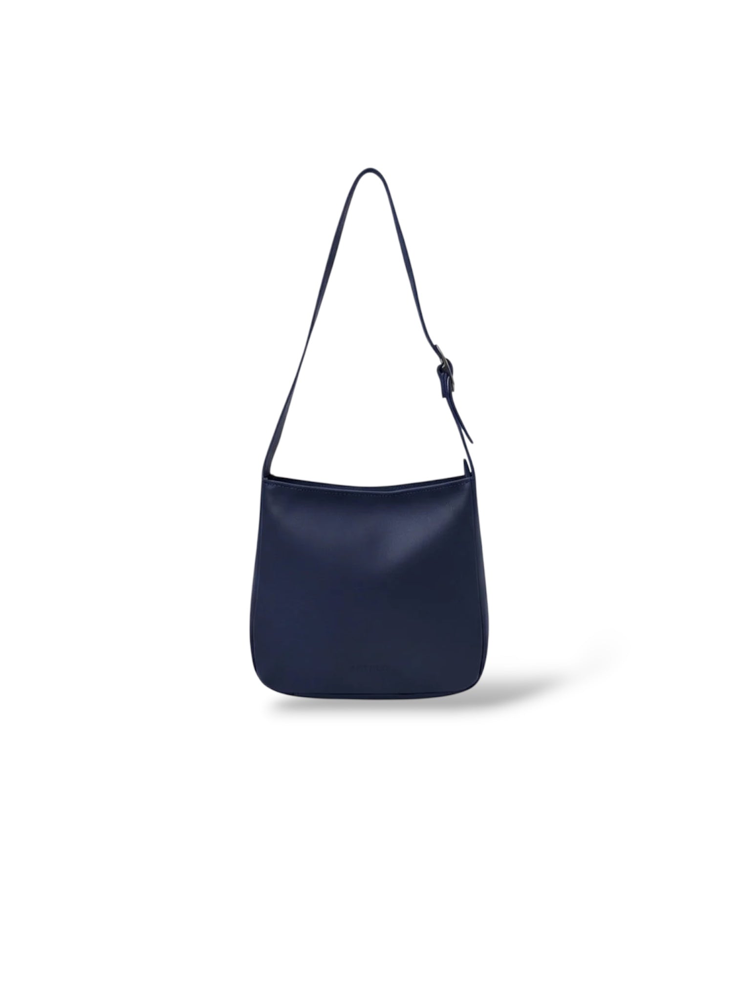Buckley Unlined Leather Hobo Shoulder Bag in Vintage Indigo