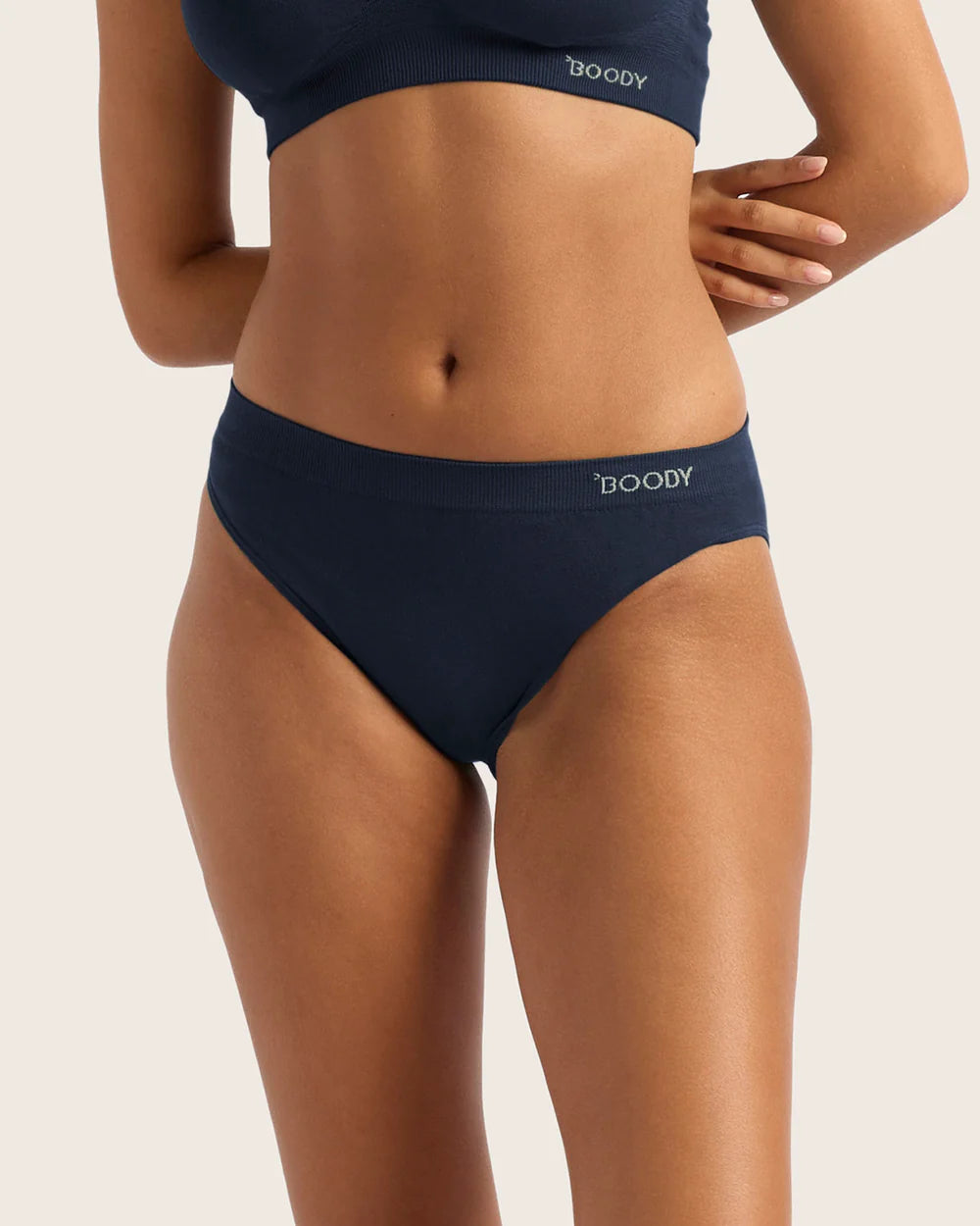 Bamboo Classic Bikini in Midnight