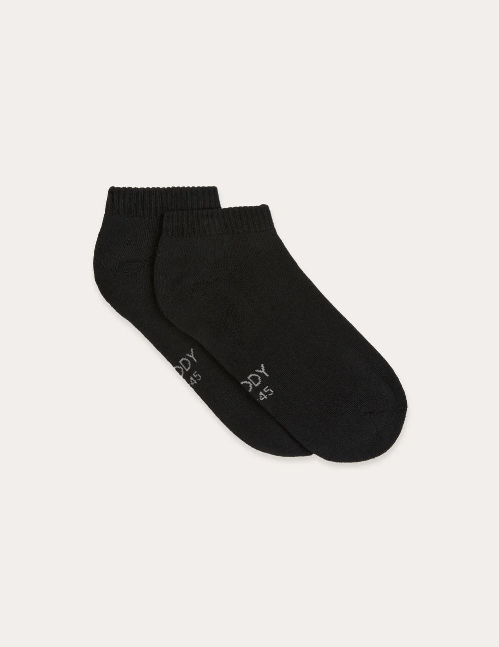 Cushioned Ankle Socks in Black