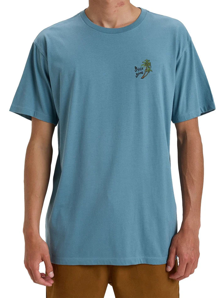 All Africa SS Tee in Glacier Blue