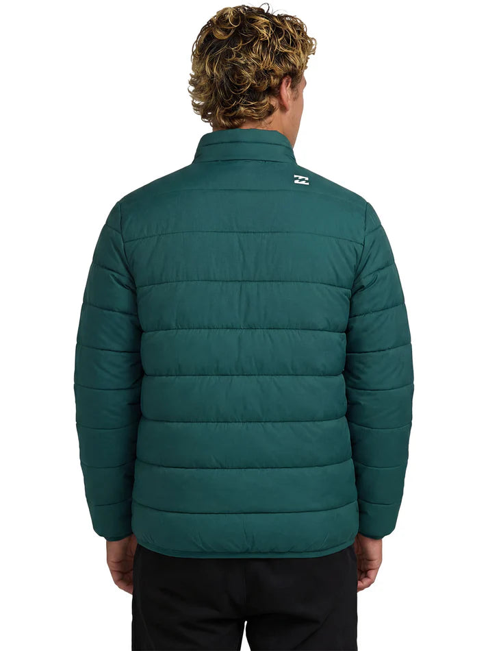 BBG Full Zip Puffer in Forest