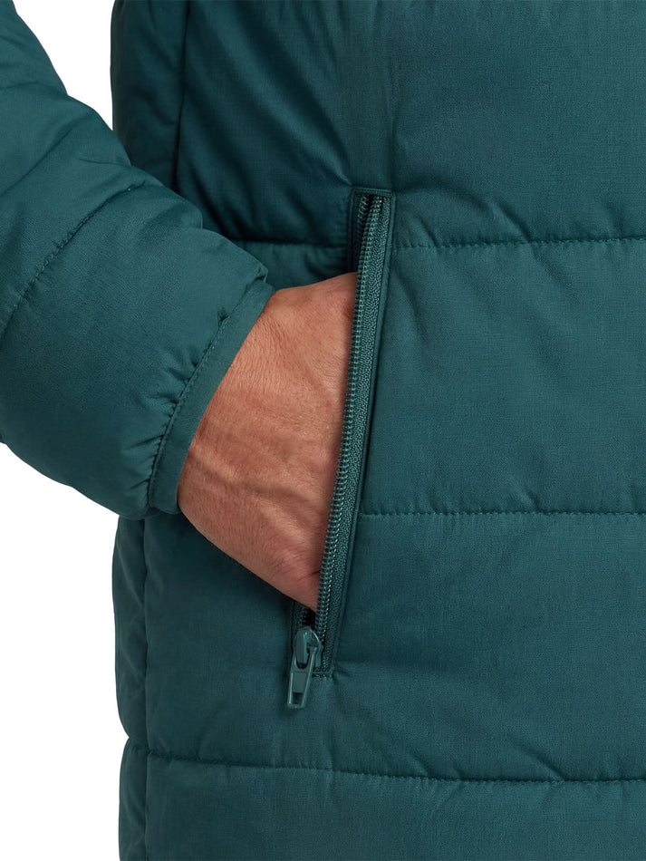 BBG Full Zip Puffer in Forest