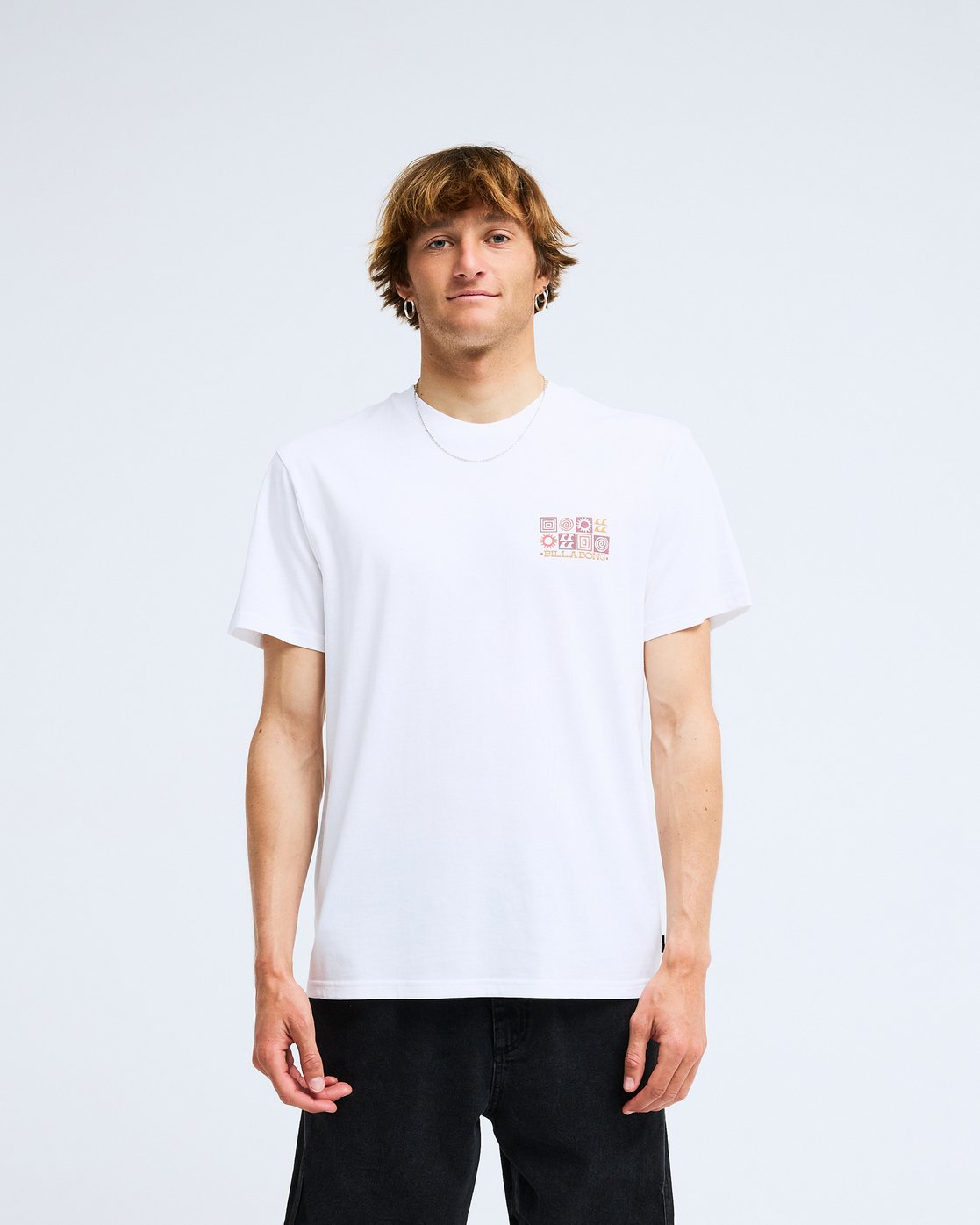 Segment SS Tee in White