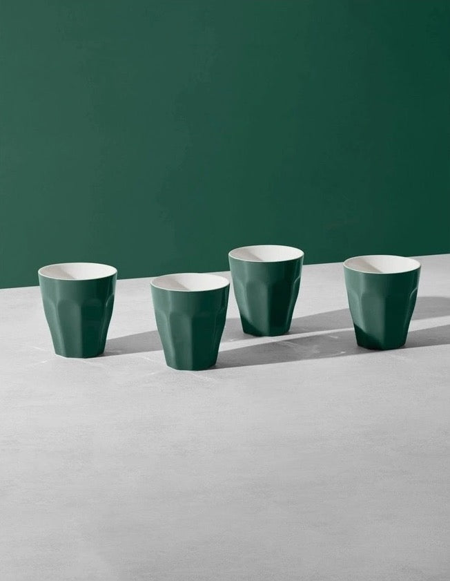 Latte Cup in Forest Green Latte Cup in Forest Green