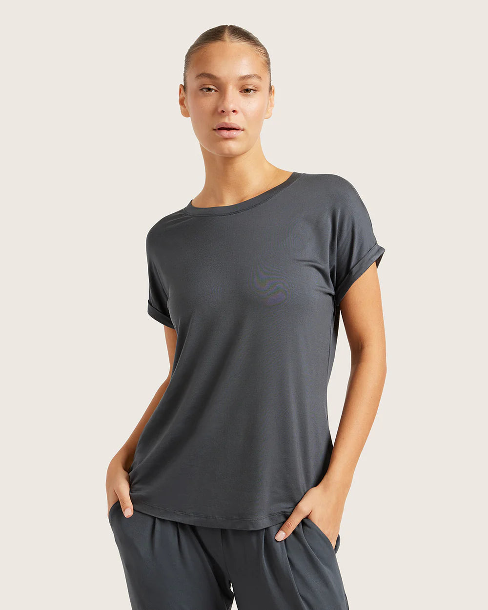 Downtime Lounge Top in Storm