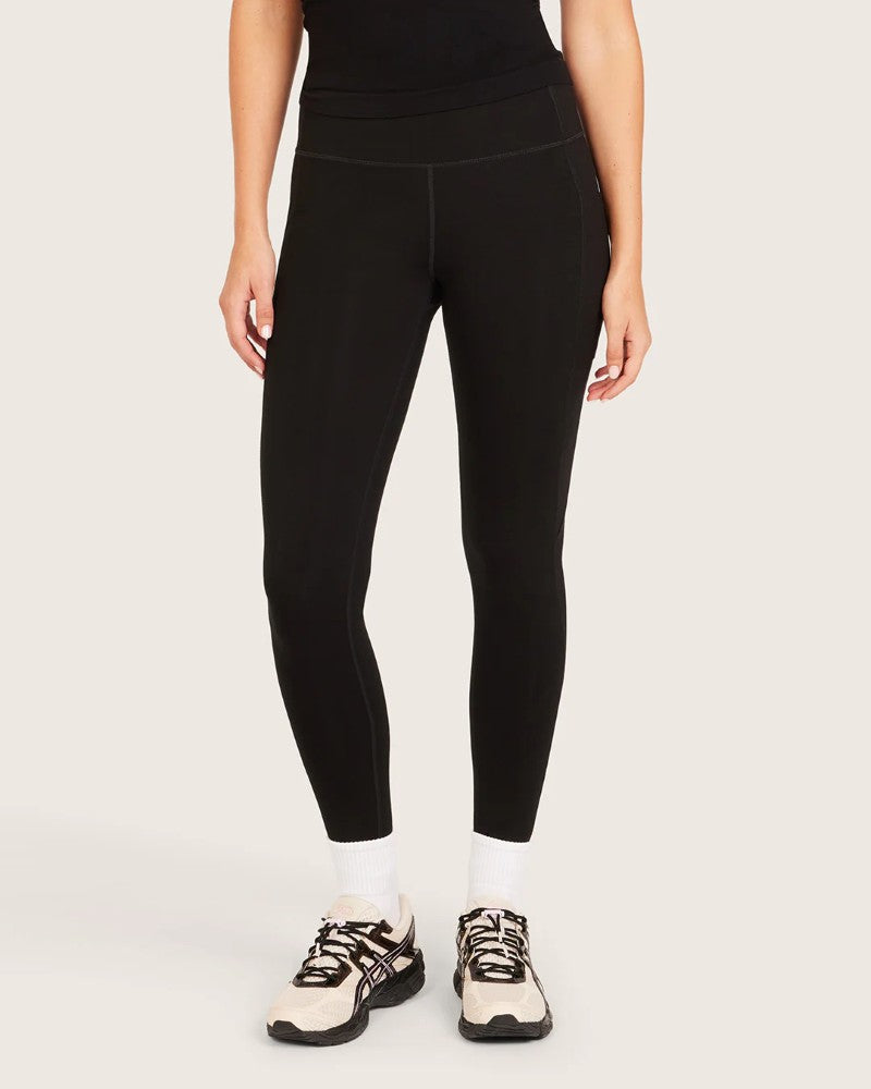 Forme High Waist Pocket Leggings in Black