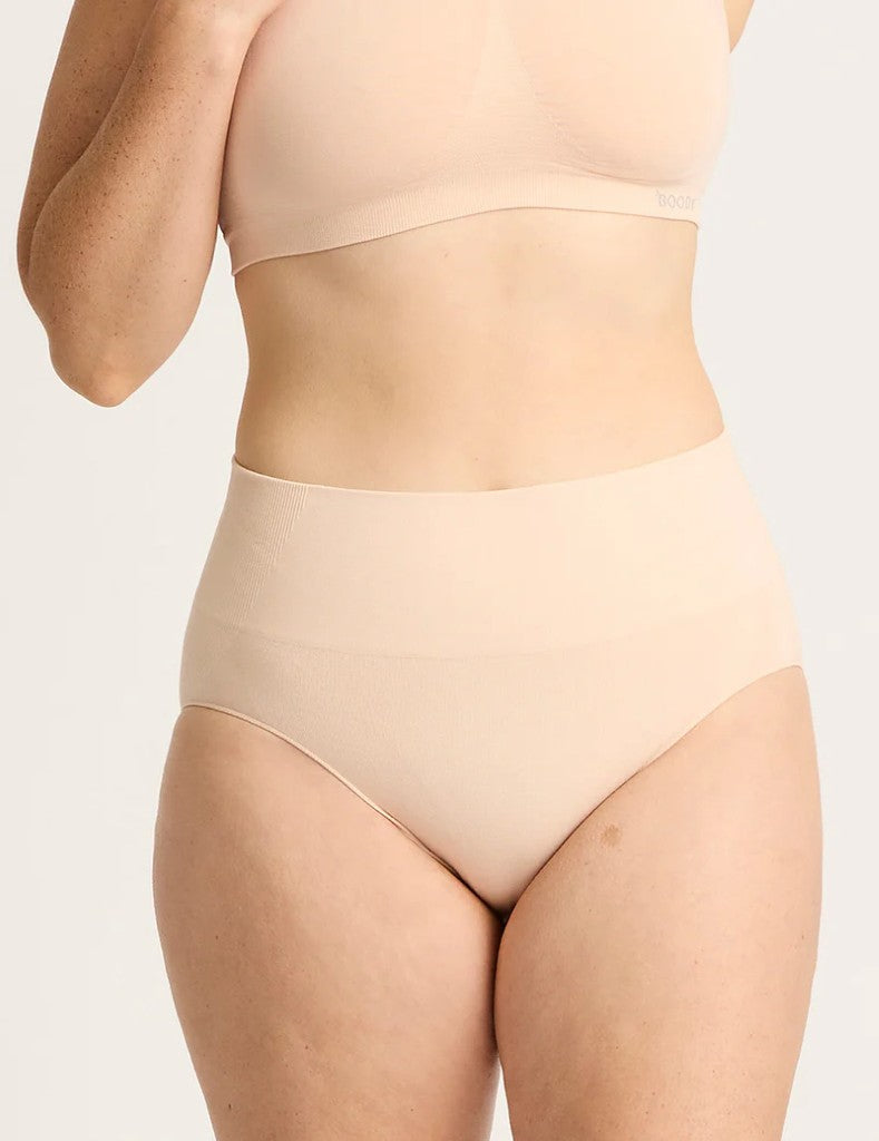 High Cut Full Briefs in Nude