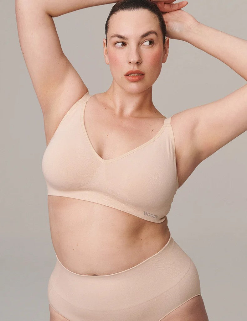 High Cut Full Briefs in Nude