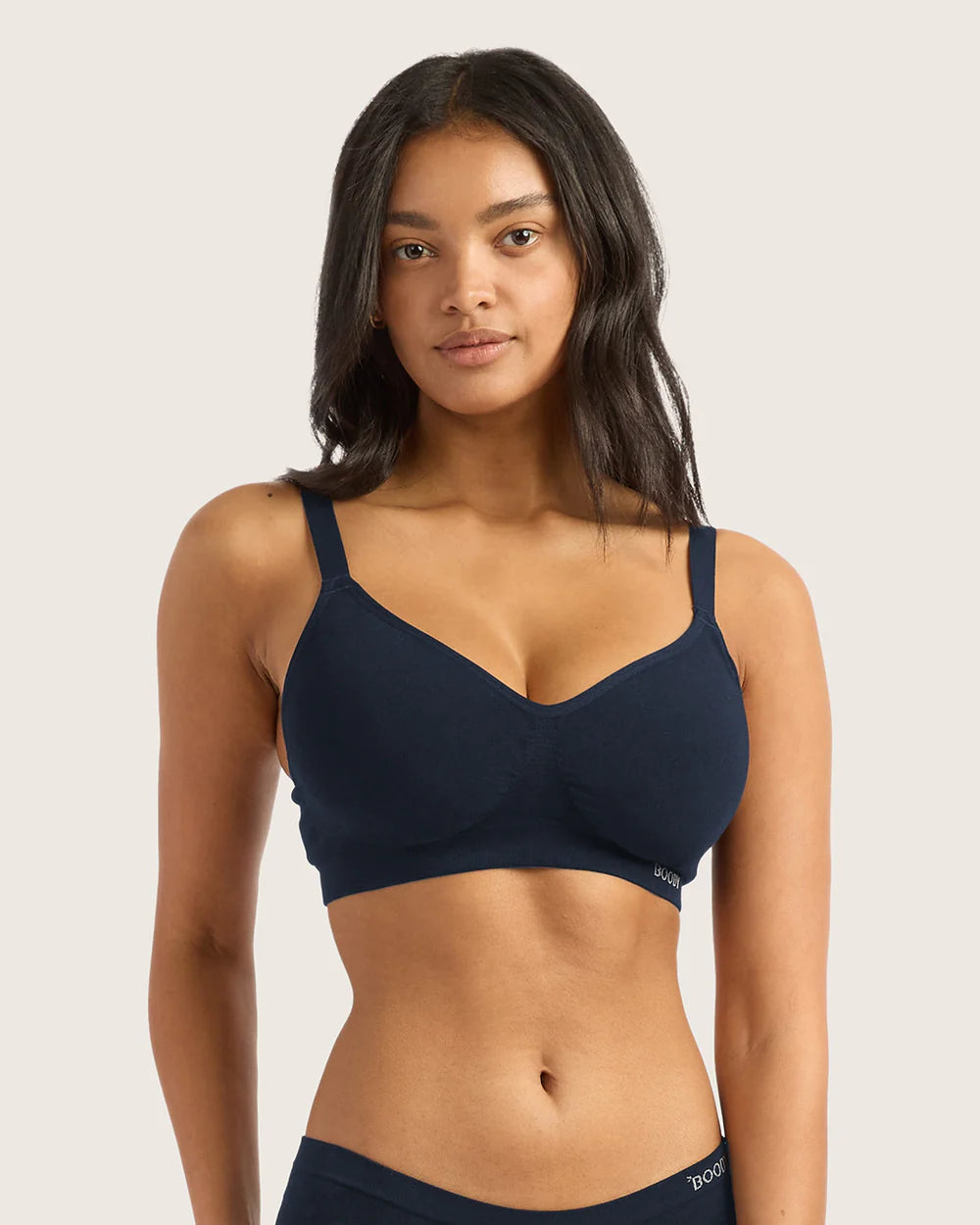 Wireless Full Bust T-Shirt Bra in Midnight