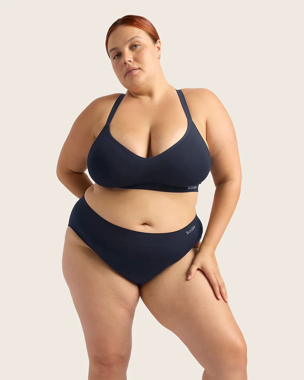 Wireless Full Bust T-Shirt Bra in Midnight