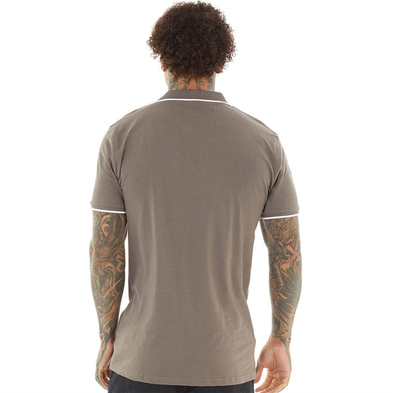 Ferrat Polo T-Shirt in Taupe