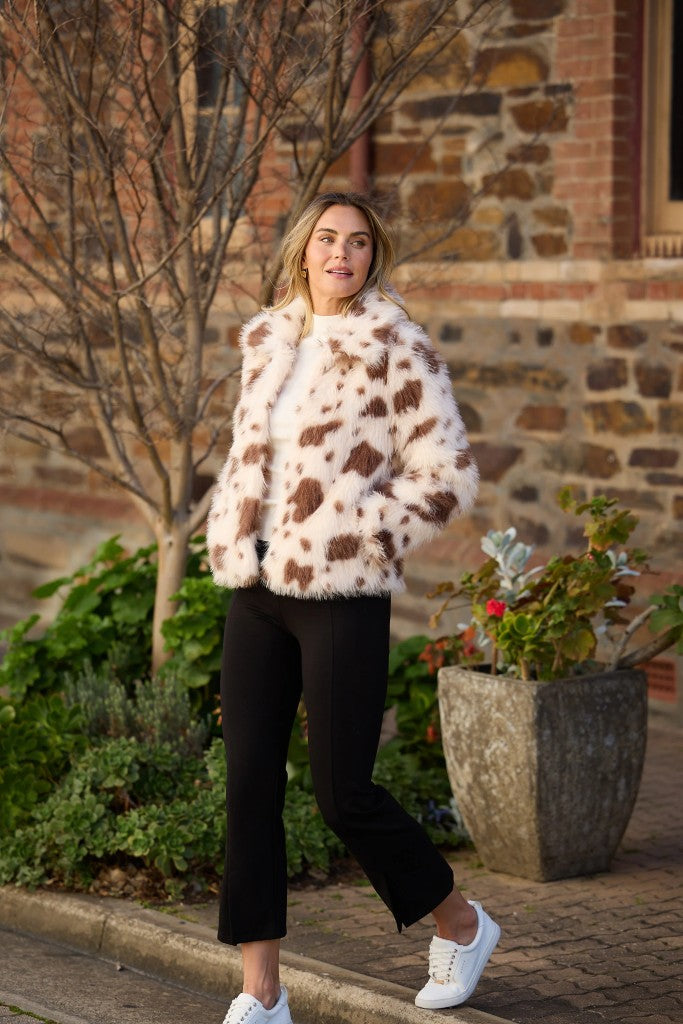 Steinway Jacket in Cow