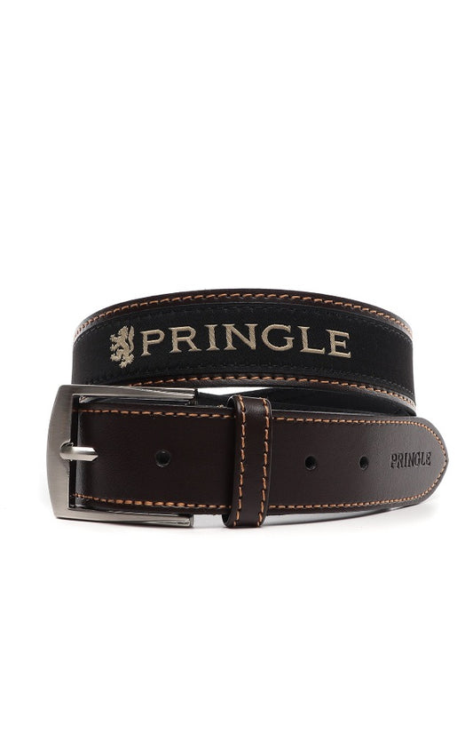 Casual Brown Leather Belt