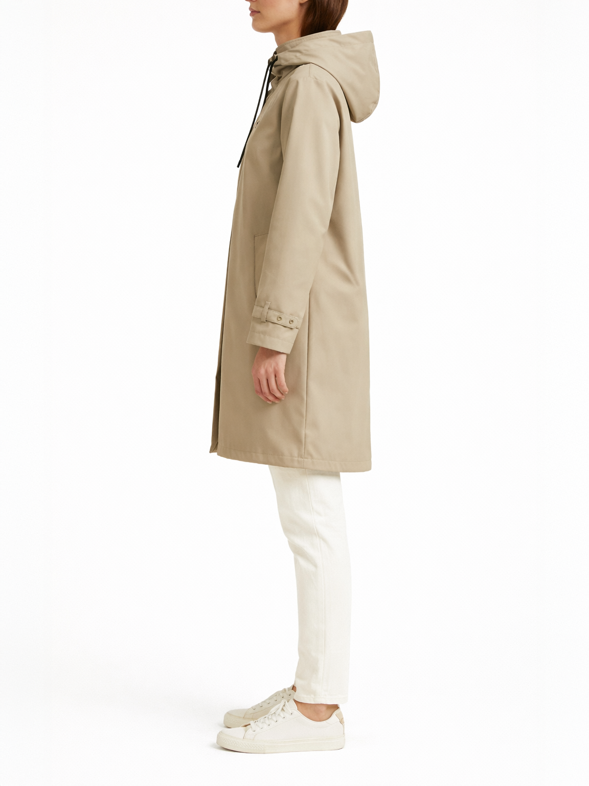 Nina All Weather Jacket in Taupe