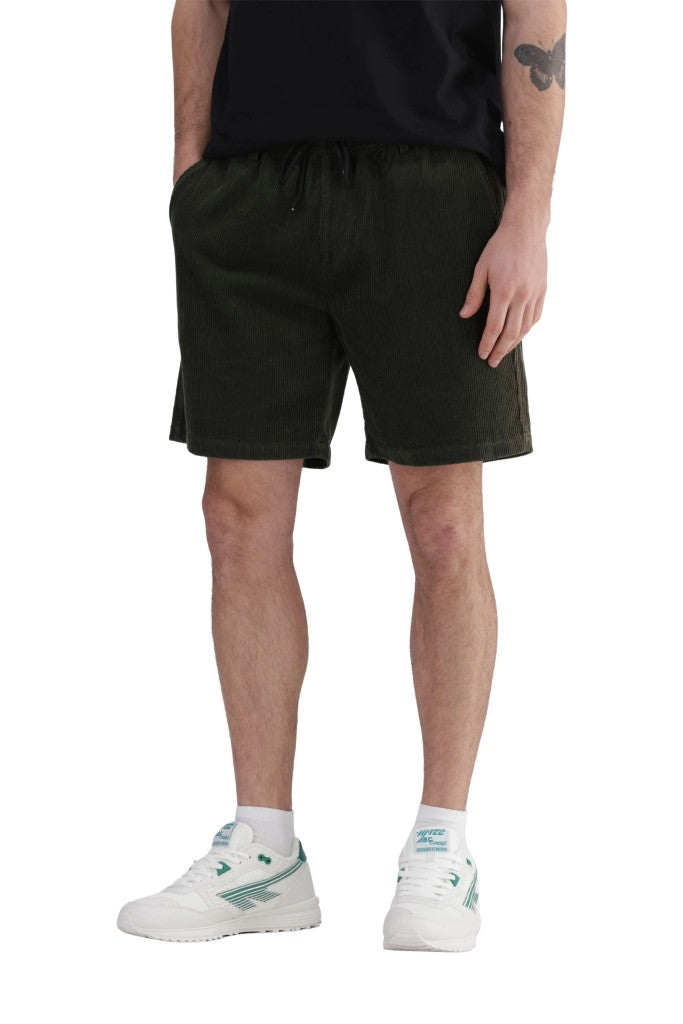 Coastal Corduroy Shorts in Thyme