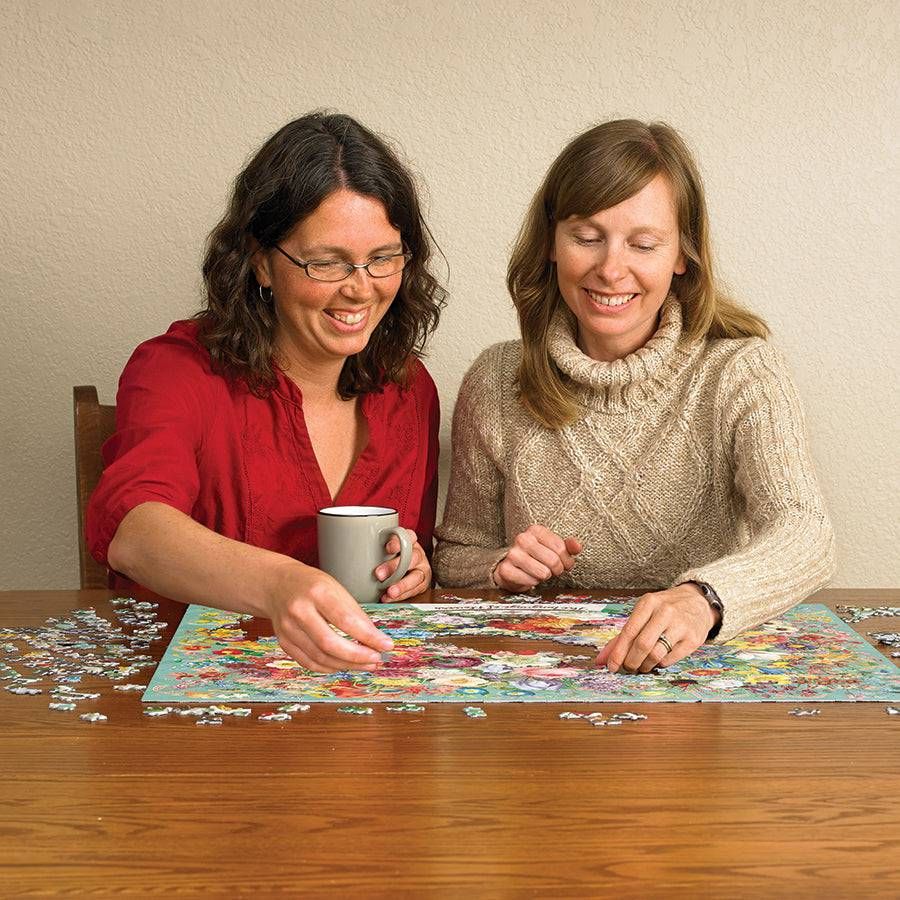 1000 Piece Puzzle in The Language of Flowers