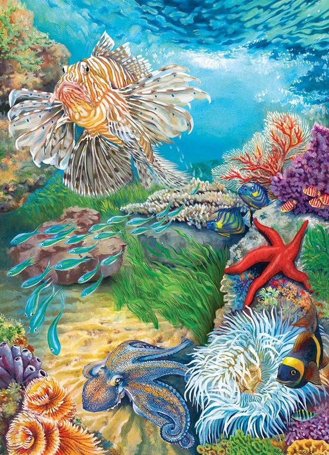 1000 Piece Puzzle in Reef Life